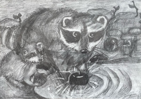 Выставка «Мир животных глазами юных художников»