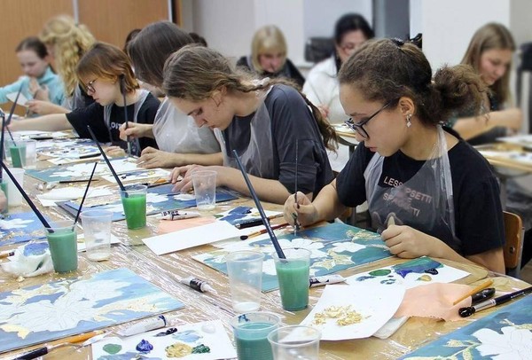 Мастер-класс по живописи «Русские мотивы»