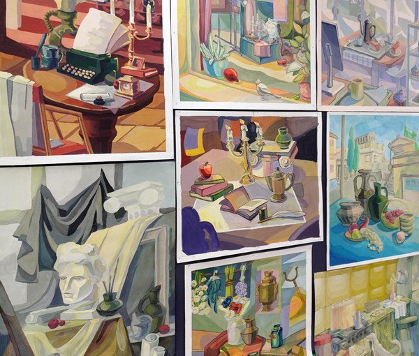 Выставка «Стилизованный натюрморт»