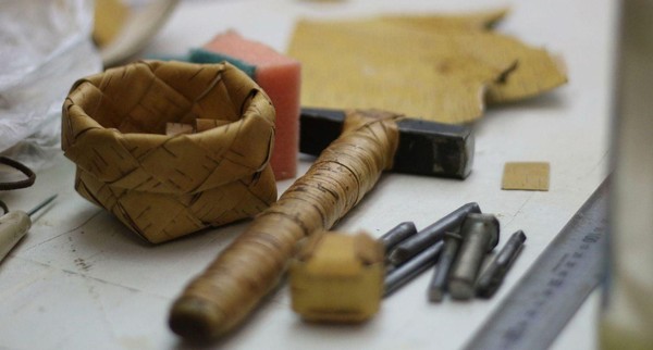 Мастер-класс «Художественная обработка бересты»