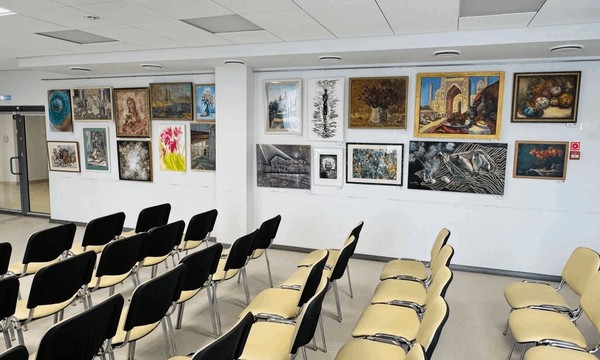 Выставка Творческого Союза художников РФ в ДШИ Гармония