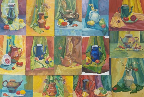 Выставка «Натюрморт на контраст»