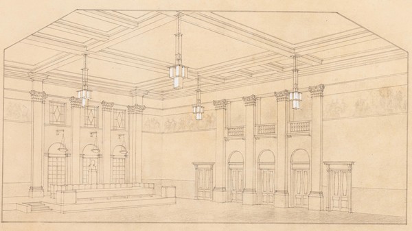 Лекция «Зал заседаний Совета ВЦСПС и проекты перестроек во Дворце труда»