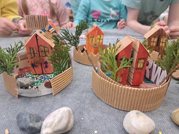 Мастер-класс Дворики