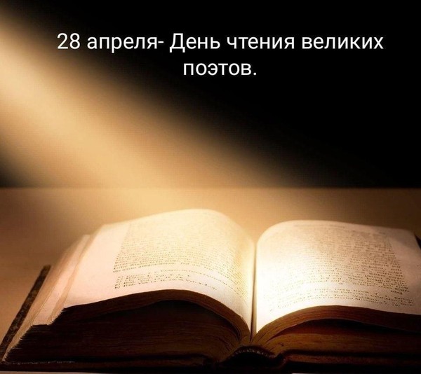 «День чтения великих поэтов!»
