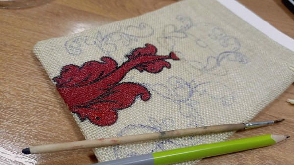 «Роспись мешочка»