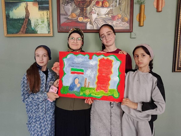 Оформление стенгазеты «Ненан мотт — дахаран хазна»