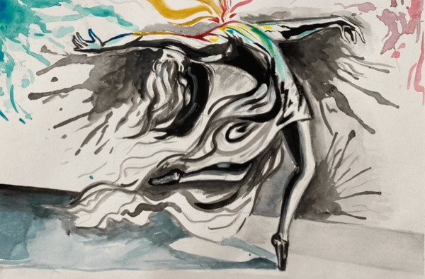 Интеллектуальная игра «Акварельный танец»