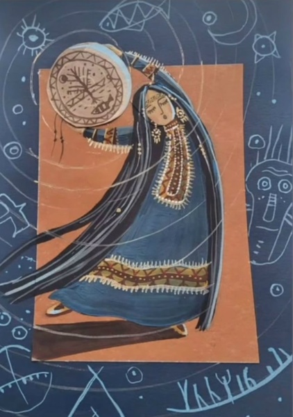 29.04 в 18.30 Мастер-класс "Танец", акрил.