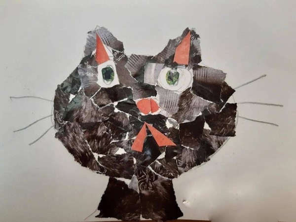 Аппликация Кошка