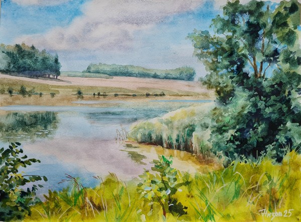 Выставка акварели Льва Низова «Дыхание природы»