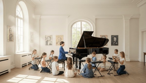 Мастер-класс по фортепиано «Работа над фортепианной техникой на начальном обучении»