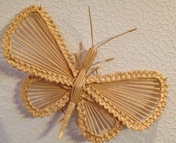 Беседа «Плетение из соломки»