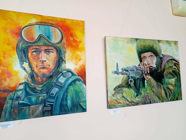 Выставка картин «СВО – Слава Воинам Отечества!»