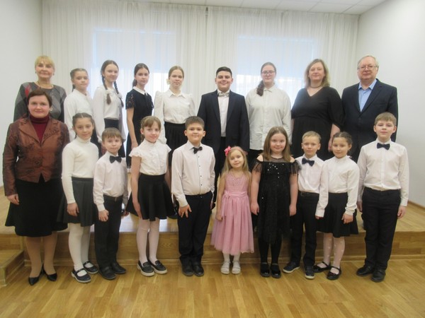 Отчетный концерт фортепианного отдела