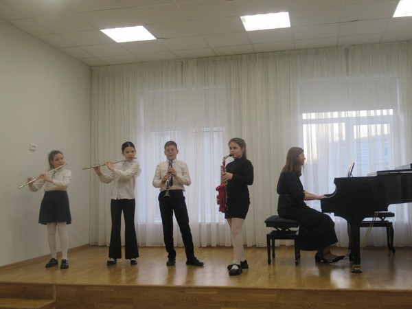 Отчетный концерт отделения оркестровых инструментов