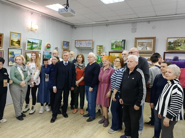 Торжественное открытие Традиционной весенней выставки ковровских художников