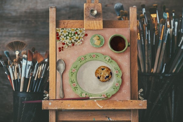 Интерактивное занятие «Живопись маслом. Весенний завтрак»