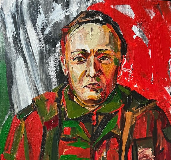 Экскурсия по выставочному проекту Елены Харламовой «Лица героев»