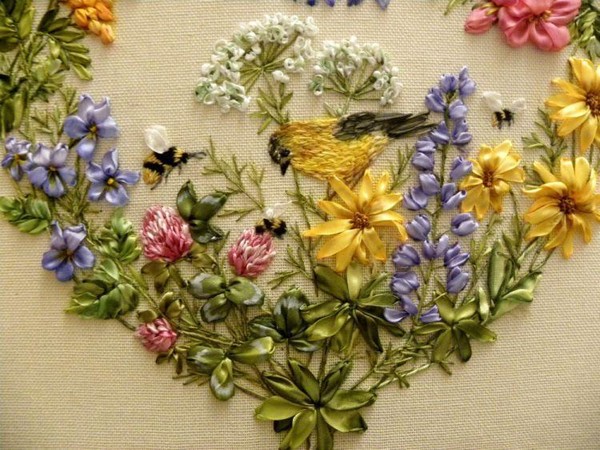 Беседа «Вышивка лентами»