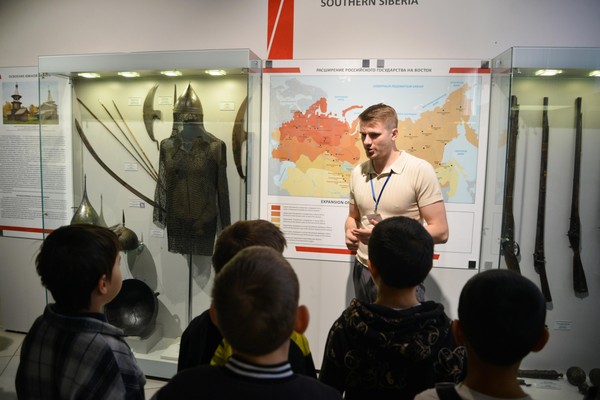 Музейное занятие «Освоение Сибири»