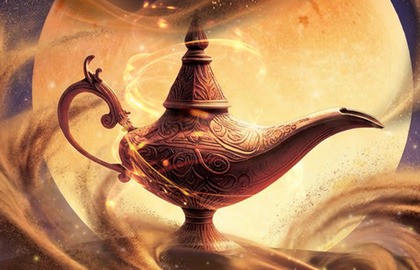 Волшебная лампа Аладдина