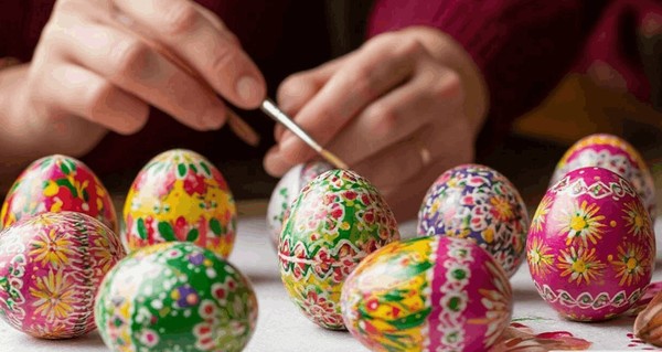 Мастер-класс «Роспись пасхального яйца»