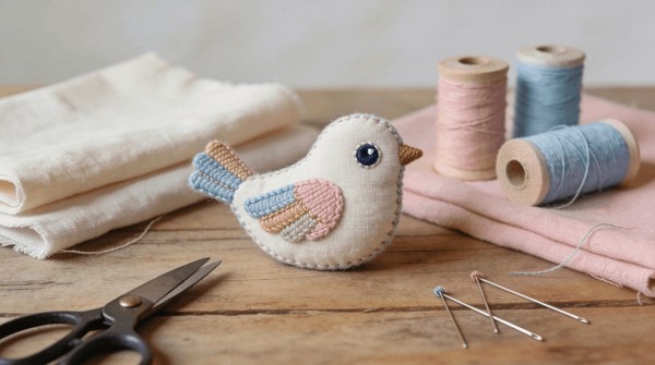 Мастер-класс «Текстильная игрушка – птичка»