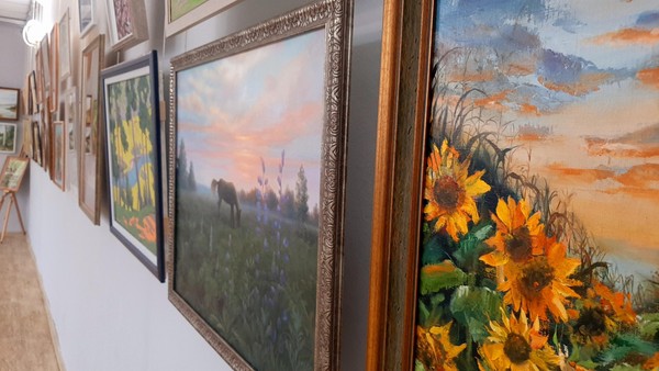 Традиционная весенняя выставка ковровских художников