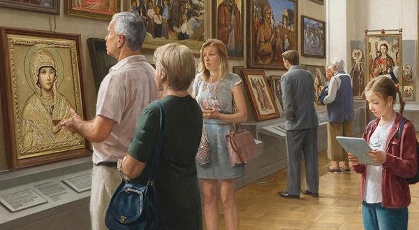 выставка Образ Богоматери в русской и европейской живописи XV-XX вв