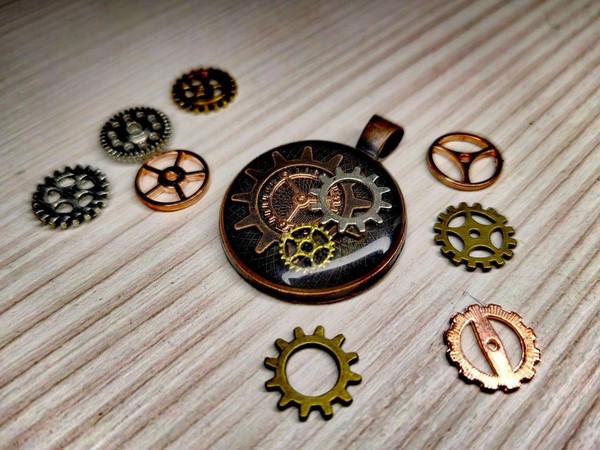 Мастер-класс «Украшение в стиле стимпанк»