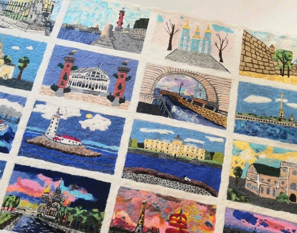 Мастер-класс по валянию из шерсти