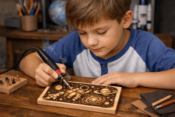 Искры творчества: искусство выжигания