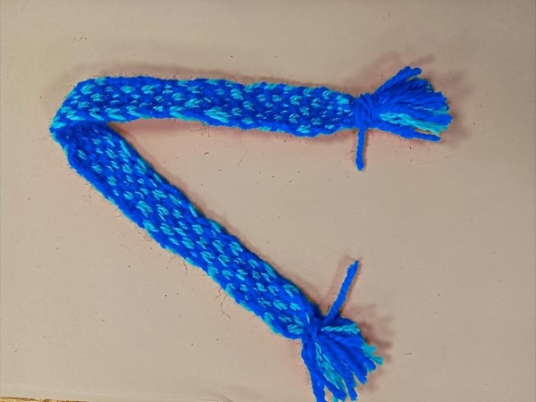 Фенечка «Синяя гамма»