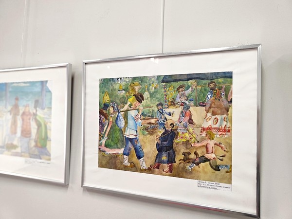 Выставка творческих работ учащихся Детской художественной школы искусств имени Н. А. Аристова г. Челябинска «За пушкинской строкой»