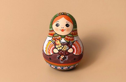 Роспись музыкальной неваляшки с чаепитием