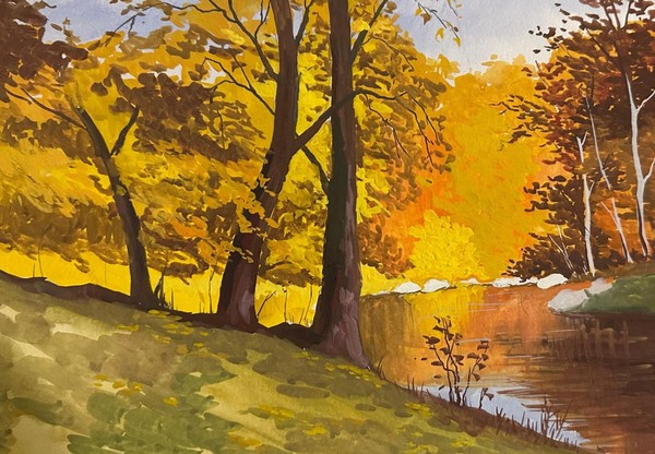 Мастер-класс «Техника мазков в живописи»