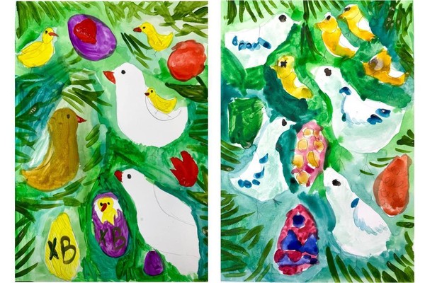 Выставка работ обучающихся «Пасха- свет Воскресения»