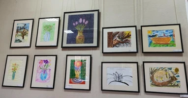 Выставка работ по итогам конкурса «Дыхание весны»