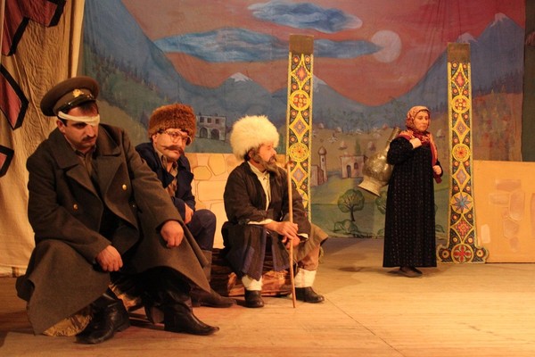 Спектакль «Живых не хоронят»