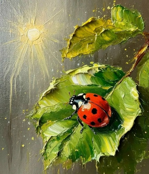 7.04 в 18.30 Мастер-класс "Летний день", масло.