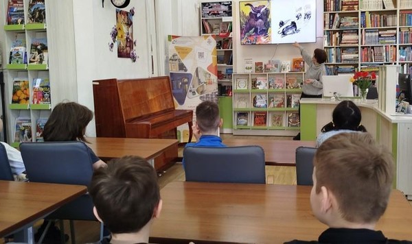 Литературная экскурсия «Путешествие в книжное королевство»