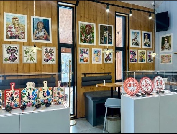 Открытие выставки работ участников творческой смены ОЦ «Персей»