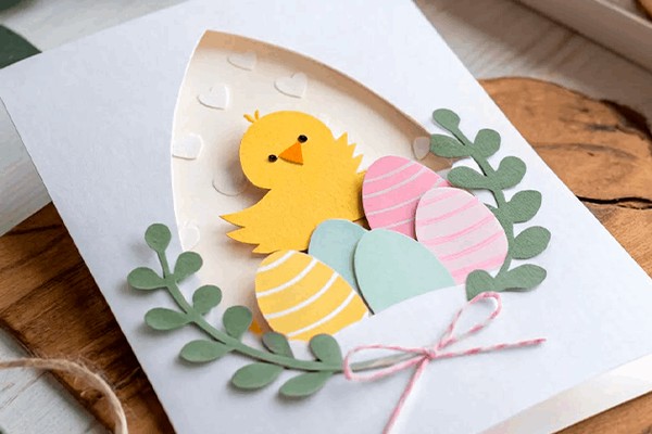 Мастер-класс «Пасхальная открытка»