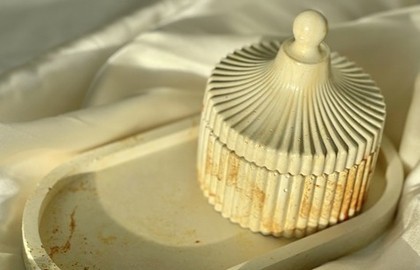 Творческий мастер-класс по изготовлению шкатулки и подставки из гипса