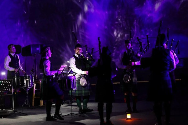 Над небом Шотландии