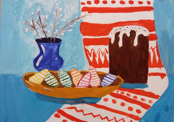 Мастер-класс «Пасхальный натюрморт»