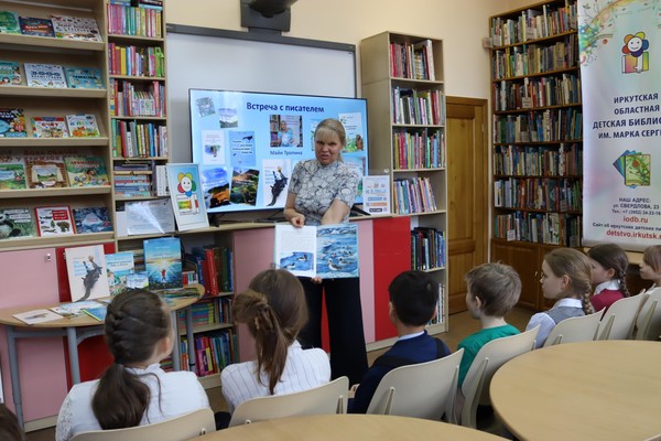 Творческая встреча с иркутским писателем Майей Тропиной