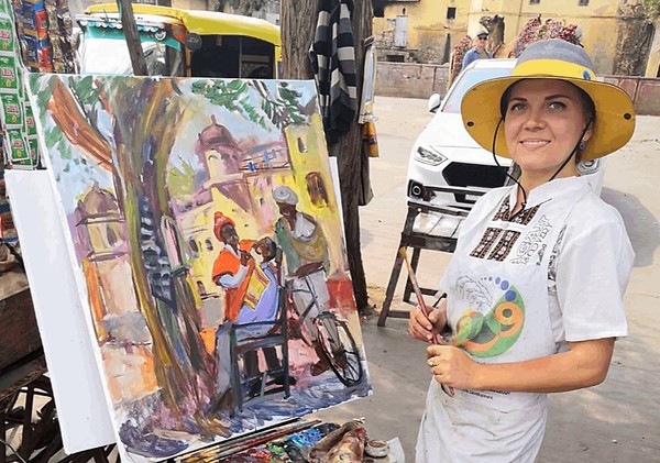 Открытие художественной выставки «Индия – Россия 555 лет дружбы»