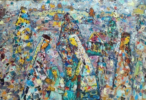 Художественная выставка «Песня Родине»